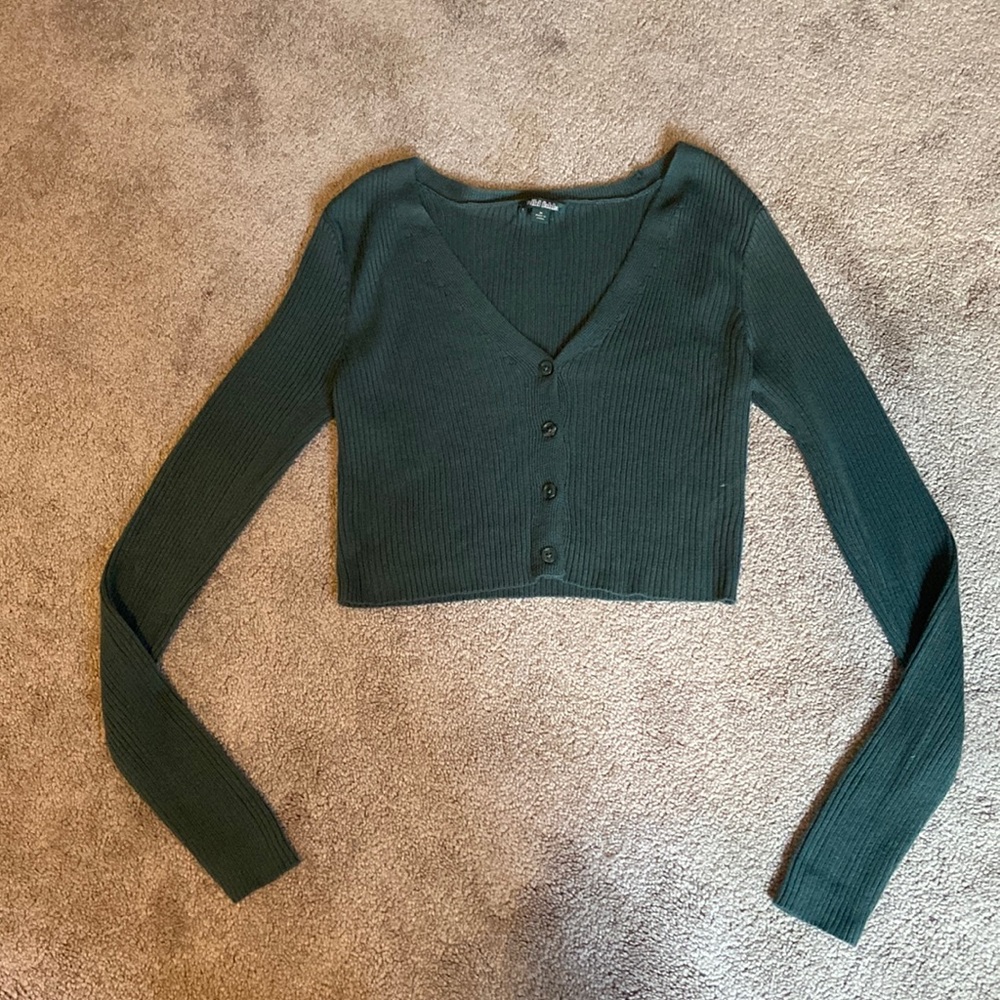 Cropped cardigan